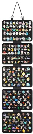 Hängen Brosche Pin Organizer, Abzeichen Aufbewahrung Filzbrett, Broschen Organizer Zum Aufhängen, Emaille Pins Anstecker Display Ständer, Hängende Emaille Anstecknadel Aufbewahrungshalter