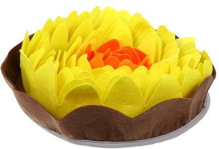 BCOATH 1stück Hund Schnüffelmatte Aus Filz Slow Feeding Mat Für Hunde Und Katzen Zur des Geruchssinns Vermeidung Von Überfressen Und Stressabbau rutschfest Und Langlebig