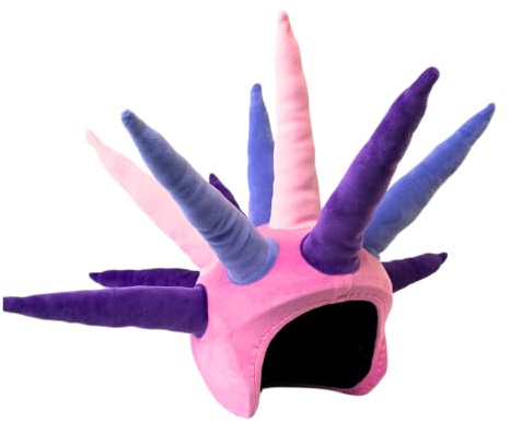 Coolcasc Fundas Para Casco-Velvet Spike hjälmskydd blandad, rosa, en storlek