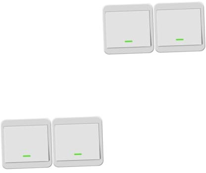 Uonlytech 2sets Wireless Wall Light Smart Home Lighting Easy Installation Remote High Battery Life Replaceable
