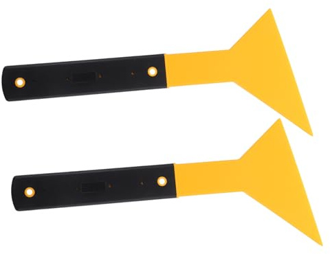 Toyvian Strumento per Pellicole Auto Triangolare 2 Pezzi in Plastica
