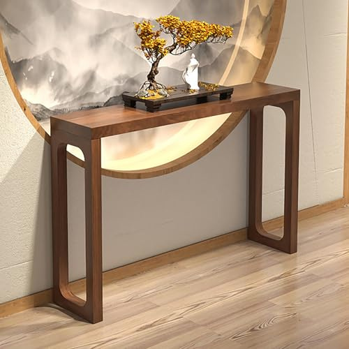 Console d'entrée en marbre avec miroir, meuble TV mural moderne, meuble TV flottant, console multimédia murale, meuble de divertissement en bois avec porte à rabat, éclairage LED, design à d