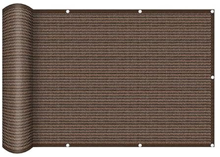 Individueller Outdoor-Sonnenschutz mit Ösen, 2 x 10 m, Terrassenüberdachung, Stoff, Sichtschutz für Garten, Hinterhof, Pergola und Außenbereiche