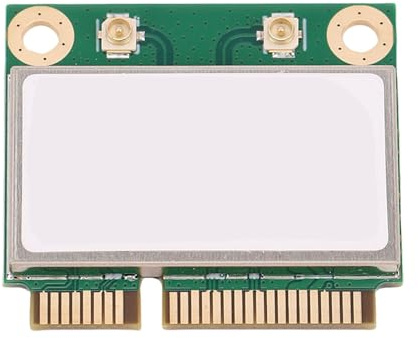 Lazmin112 Tarjeta Pcie WiFi 6, hasta 1800 Mbps, Doble Banda 2,4 GHz/5 GHz, Adaptador De Red Inalámbrica para Ofdma, Mu-Mimo, Antenas Duales De 8 Dbi, Baja Latencia, Cifrado Wpa3