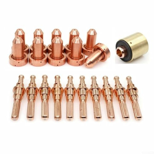 Plasmabrenner Ersatzteile Set 21 Stück 98215 98211 98213 98277 Tip 80A kompatibel mit für Thermal Dynamics für SL60 Plasmamaschinen