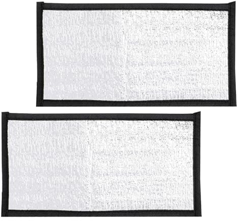 Alasum 2 Pezzi Tappetino Riscaldante per Rettili e Piccoli Animali con Film Riflettente Isolante Pad Termico e Sicuro per Terrari e Gabbie