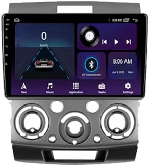 Touchscreen Car Radio for Ford Everest Ranger Mazda BT50 BT-50 2006-2011 Car Audio Receivers, Hd Display, Portable Live Navigation, Music Video Player, Bluetooth Fm Radio, 4 Core 1G+16G