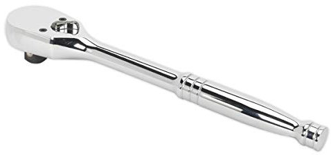 Sealey AK662DF dust-free pear-head Flip Reverse chiave a cricchetto, rosso, 1/5,1 cm di guida quadrato