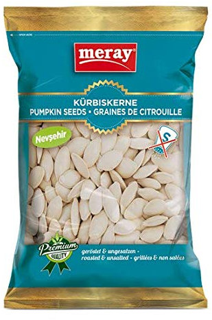 Meray® Pumpkin Seeds Roasted without Salt - Nevsehir tuzsuz Kabak cekirdegi (200 g)