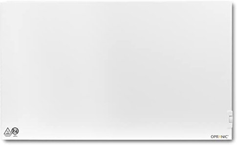 OPRANIC Infrarot Hybridheizung mit Thermostat | 5 Jahre Garantie | Infrarotheizung Wandmontage oder Infrarotheizung Standgerät, Infarotheizkoerper (900 Watt)