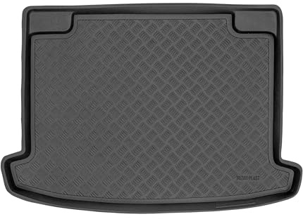 M MOTOS Tapetes de PE para maletero apata para Renault Clio IV 2012-2019 Mejore la comodidad de su viaje con la resistente alfombrilla para el maletero del coche, que protege contra la suciedad y el p