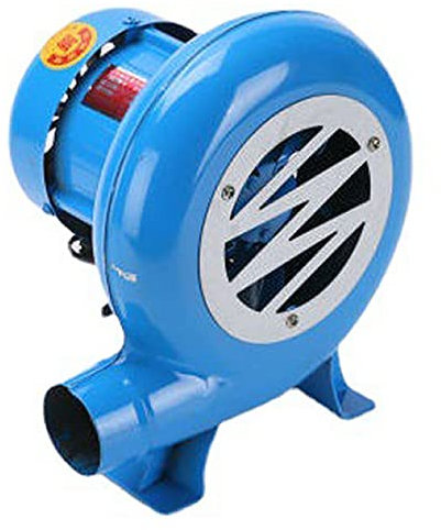 Soffiatore elettrico blu della forgia, Ventilatore di avviamento per camino a carbone, Ventilatore per barbecue Accessori per attrezzi portatili a soffietto per Barbecue Picnic all'aperto Campeggio