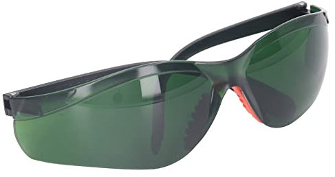 Schweißerbrille, Anti-Scratch Anti-Scratch-Schweißerbrille für Schneidschweißer (Hellgrün IR3.0)