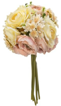 DECHOUS Brautstrauß Künstliche Blumen Schmuck Bouquet Hochzeit Blumen Ornament Für Hochzeitsfeier