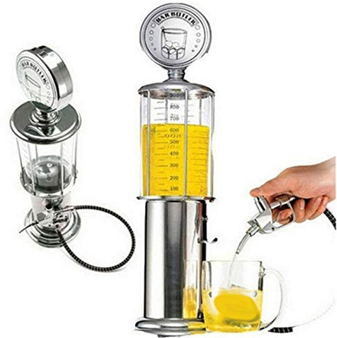 900 ml Alkoholspender, Gaspumpen-Bierausgeber für Saft, Picknick, mit schwarzem Bierhahn, Flüssigkeits-Getränkeautomat für Wodka, Rum, Wein, Saft