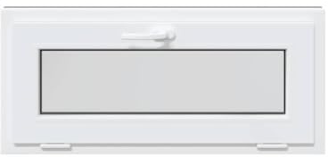 vidaXL Kellerfenster RISOR 90x40 cm Kipp 2-fach Verglasung Anthrazit, Gartenhaus Fenster, Ausstiegsfenster, Kippfenster, Fenster im Keller