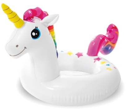 Einhorn/Dino Schwimmreifen Kinder 3-6 Jahre,Dicke PVC Schwimmring Röhre Kinder, Schwimmtiere für den Pool,Pool Schwimmen Ring Aufblasbar Spielzeug für Jungen Mädchen Outdoor Sommer Schwimmbad Wasser