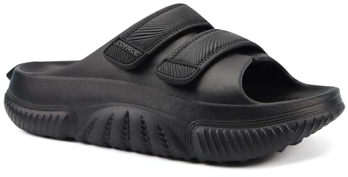 COFACE Återhämtning Sandaler Herr Glysserande Ortopediska Sandaler Justerbar Tjock Kudde Ortopedisk Män Plantar fasciit Bekväma Casual Utomhus Storlek 40-48