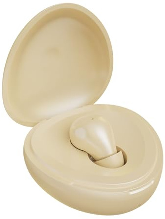 Xmenha Mini Petits Ecouteurs à Un Seul Côté Bluetooth Sommeil 5.4 écouteurs sans Fil Mono Oreillette Invisible Waterproof étanche Sport ecouteurs Petite Oreille