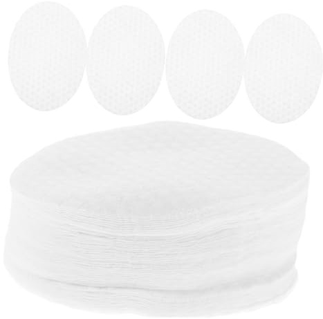 FRCOLOR Ovale Gesichtsreinigungspads aus Vliesstoff 1200 Stück zur Sanften Porenreinigung und Hautpflege für Tägliche Anwendung zu Hause und Unterwegs