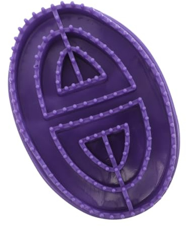 MAGICLULU Spazzola per Corpo a Forma Ellittica in Plastica con Applicatore Essenziale, Rilassamento Muscolare e Uso Versatile per Vita, Addome e Gambe