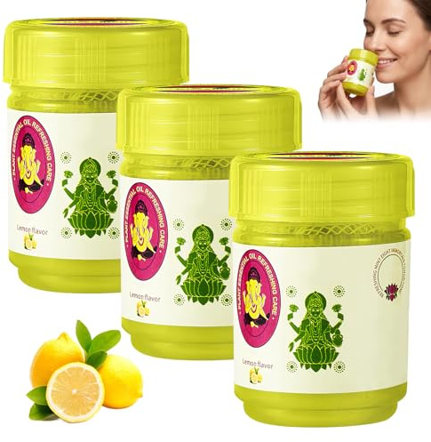 3 Piezas Inhalador Nasal Tailandia Inhalador Tailandes Hierbas Tailandesas Inhalar Nasal Stick Sabor Limón Fórmula Herbal Natural Suave Y No Irritante Alivia Molestias Nasales Relaja Y Refresca Mente