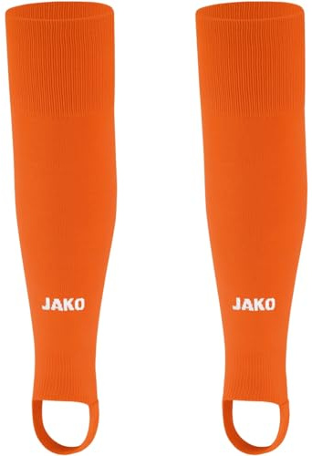 JAKO Unisex Stutzen Glasgow 2.0, Neonorange, L-XL