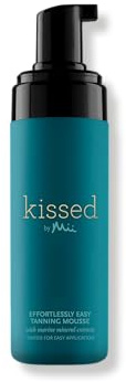 Mii Cosmetics Kissed Effortlessly Easy Tanning Mousse, Hydrates Skin & Offers Flawless, Streak-Free Tanning, Dark, 150ml