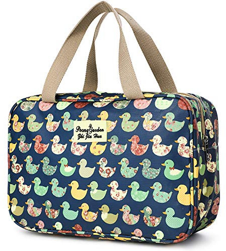 Necessaire große tragbare wasserdichte kosmetische Rasieren Tasche Reise hängende waschen Taschen Make-up Veranstalter Toilettenartikel Bad Aufbewahrungskoffer für Frauen Mädchen Damen Haushalt