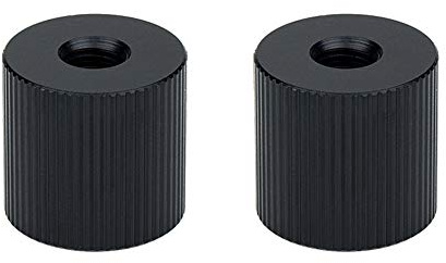 JJC Metallstativmutter mit Standard 1/4-20 Gewinde, Verbindungsmutter für gelenkige Friktionsarme Stativhalterungen (2er Pack)