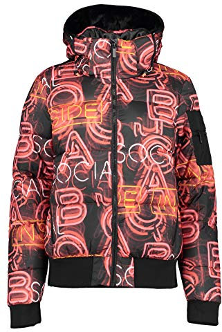 Icepeak Egypt - Damen Skijacke in Bomber - Stil mit farbigen Prints, Gr. 40