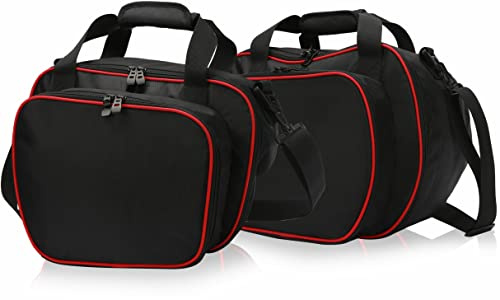 GETMORE Parts - Motorrad Innentaschen für Ducati Multistrada V4 Seitenkoffer/Zubehör für Motorradtouren, Motorradreisetaschen/Innentaschen für Motorradkoffer, Motorradtaschen für Seitenkoffer
