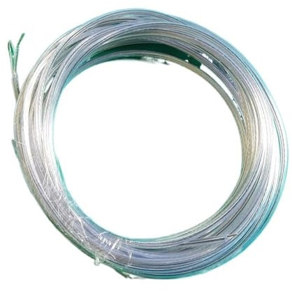 Trunking Solido Cavo di alimentazione for lampada a sospensione, cavo elettrico trasparente 2 * 0,14 mm con corda in acciaio di supporto da 0,6 mm, cavo elettrico for lampade di illuminazione Connetto