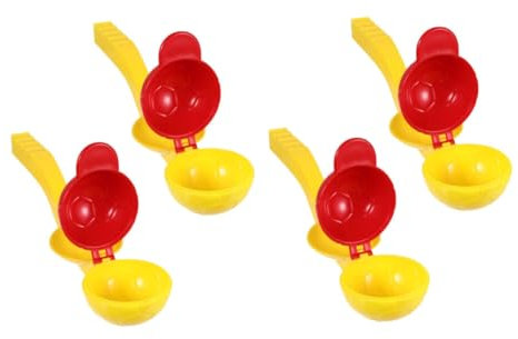 TOYANDONA 4pezzi Giocattoli Per Neve Per Lanzatori Neve Sicura Colori Misti Divertenti Giochi All Per Inverno