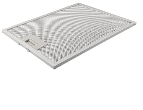 Jotekonoby Metal Grease Filter, Cooker Hood Metal Mesh Grease Filter for Kitchen Extractor Fan Vent 340x270x9mm Cooker Hood Kitchen Exhaust fan Cover Hood Stove Vent Filter