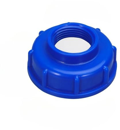 Adaptador de manguera de jardín con rosca gruesa S60*6 a tanque IBC de 1/2'' 3/4'' 1'' 1,2'' 1,5, accesorios divisores para tanque de agua de 1000 l, manguera de jardín, 30 mm, azul