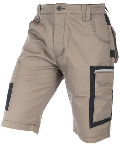 ELIWORX Arbeitsshorts Herren – Kurze Arbeitshose mit Stretch & Werkzeugtaschen – für Handwerk, Heimwerker & BAU – Kurze Herrenshorts für Sommer & Werkstatt – robust & bequem