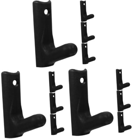 Toddmomy 12stücke Teiliges Wandmontiertes Langhantelregal Für Fitnessgeräte Platzsparender Hantelstangenhalter Robustem Pc-material Aufbewahrung Von Langhanteln Und Fitnesszubehör