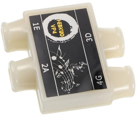 GALPADA Stimmflöte für Gitarre und Ukulele Präzise Tonhöhenerkennung Langlebig für Bass Mandoline Banjo Violine Geeignet