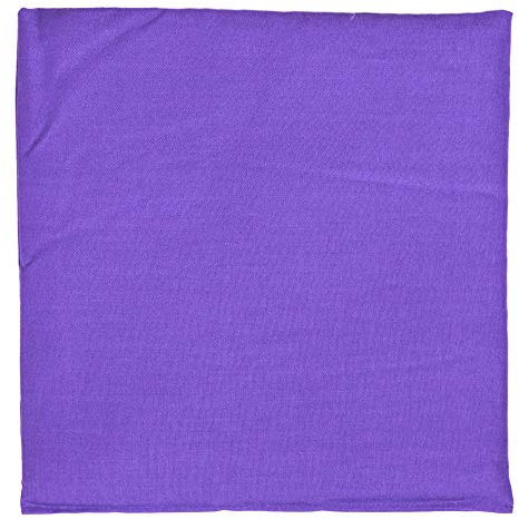 Cojín de semillas de colza, 19 x 19 cm, color lila, pequeño como cojín de calor y frío