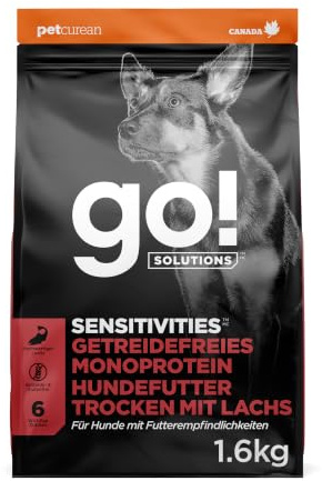 Go! Solutions Sensitivities Limited Ingredient Salmon Dry Dog Food, 3.5 lb