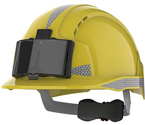 JSP EVOLite EN 397 Casque de protection industriel révolutionnaire à fermeture rotative Jaune