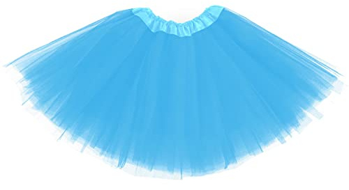 Tutu Skirt, Layered Tulle Dance Skirts for Kids Girls Dance Birthday Princess Party