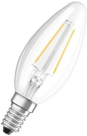 Osram LED Superstar Retrofit Classic B Kerzenlampe E14 2,8W ersetzt 25W, warmweiß 2700K 250lm dimmbar