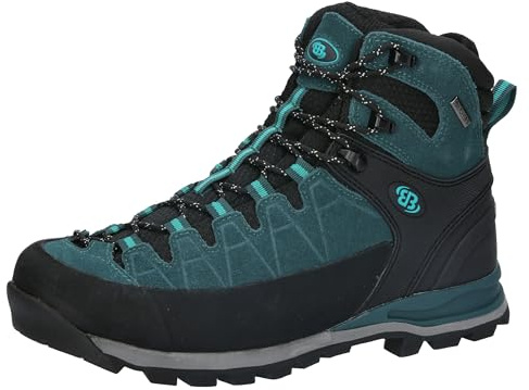 Brütting Unisex Mount Tasman trekkingsstövlar, petrol/turkos, 42 EU, Bensin turkos, 42 EU