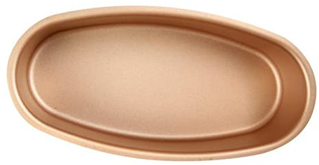 Hoement Teglia Per Pane Stampo Antiaderente Per Dolci Stampo Per Forno in Acciaio Al Carbonio Pratico Utensile Da Cucina Dorato