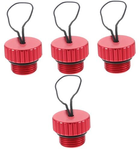 BESPORTBLE 4pcs Dust Plug Cap Protector for Diving Gas Bottle Multifunctional Valve Cover for Scuba Tanks Lightweight and Design Prevents Dust and Debris for Long Wear
