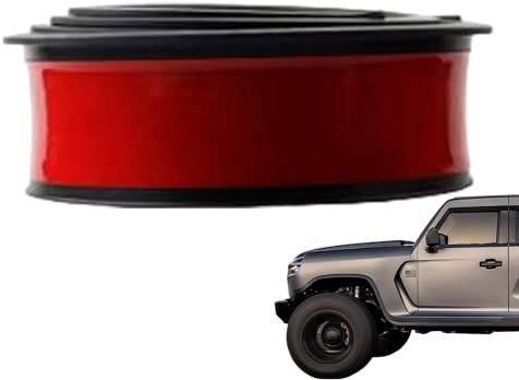 Bande de sourcils de roue de voiture, protection d'aile de voiture, bande de garniture d'aile autocollante flexible, garniture de passage de roue, protection de pare-chocs latéral résistante à
