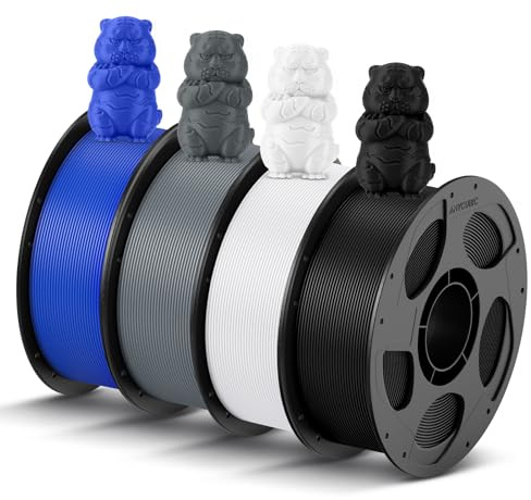 ANYCUBIC Filamento PLA 1,75 mm, Stampa 3D Materiali, 4KG(4 Colori Diversi)