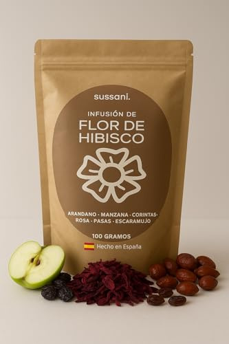 Té Adelgazante & Antioxidante – Hibisco y Frutas | IDEAL PARA POST-NAVIDADES | Infusión Detox para Mujeres que Buscan Reducir Hinchazón, Piel Sana y Energía Ligera